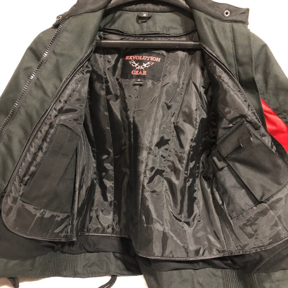 Woman’s Revolution textile Med. motorcycle jacket - Picture 5 of 8